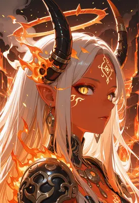 Fiery Demon Queen of the Underworld