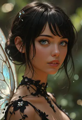 Ethereal Fairy with Delicate Wings