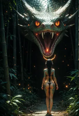 Encounter with the Forest Guardian