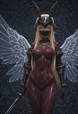 Winged Valkyrie in Tactical Armor