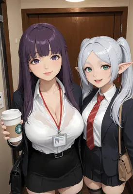 Professional Colleagues Meeting for Coffee