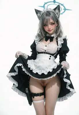 Tactical Maid with Halo