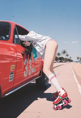 Summer Rollerblade Joyride by the Coast