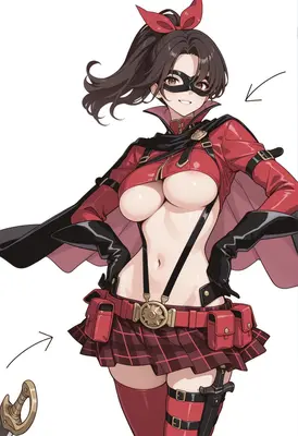 Vigilante Scout in Red Uniform