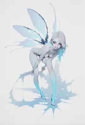 Ethereal Fairy with Glowing Wings