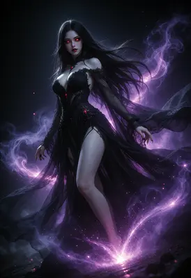 Ethereal Sorceress of the Void