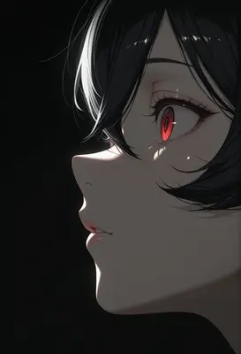 Gaze of the Crimson Eyed Beauty