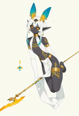 Celestial Guardian with Golden Spear