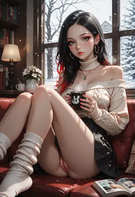 Cozy Winter Afternoon Coffee Break