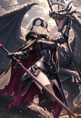 Jeanne d'Arc Alter and Her Dragon