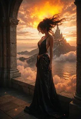 Solitude Before the Golden Spire