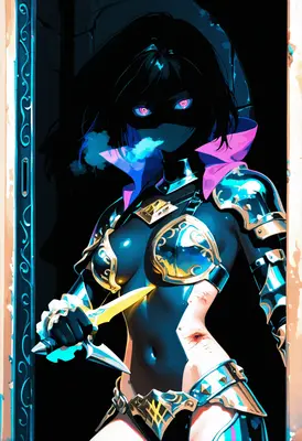 Shadow Assassin in Ethereal Armor