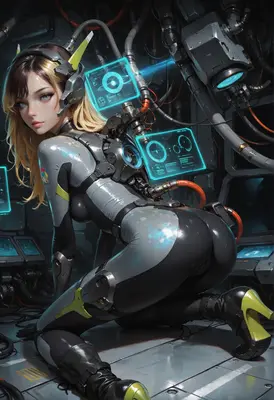 Cybernetic Pilot in the Command Center