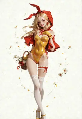 Little Red Bunny Hood