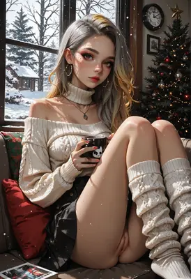 Cozy Winter Morning Coffee Break