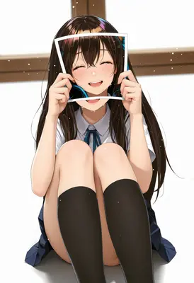 Tearful Smile Behind the Photograph