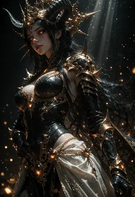 Ethereal Queen of Dark Horns