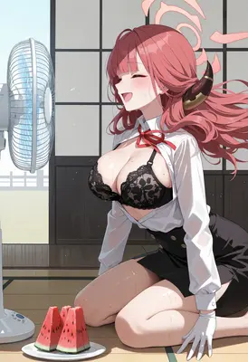 Cooling Down With Summer Watermelon