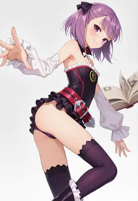 Playful Mage with Floating Grimoire