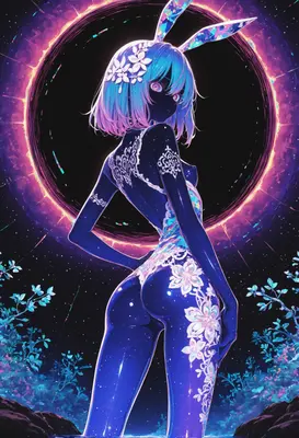 Celestial Bunny Goddess of the Void