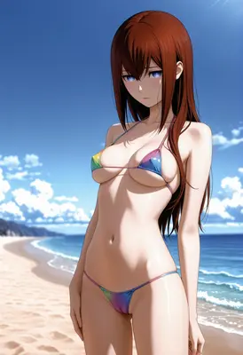 Summer Radiance at the Beach