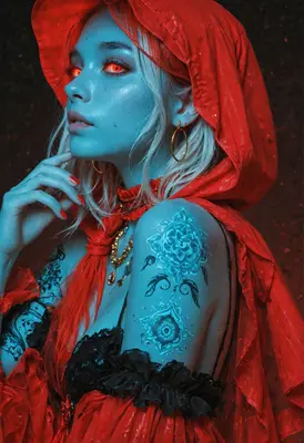 Glow of the Crimson Hood