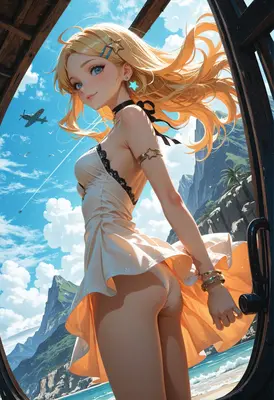 Golden Hour Summer Island Breeze