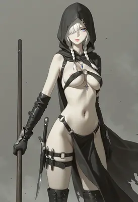 Shadow Rogue in Minimalist Armor