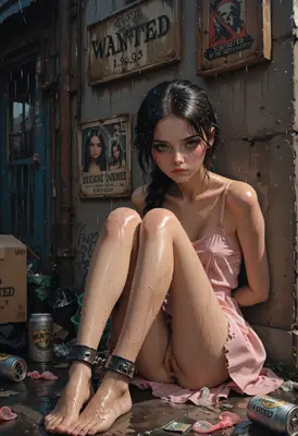 Rainy Alleyway Wanted Captive