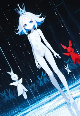 The Porcelain Queen in the Rain