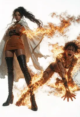 Dual Nature of Fire and Fury