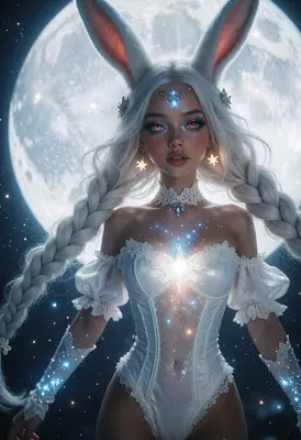 Celestial Lunar Bunny Princess