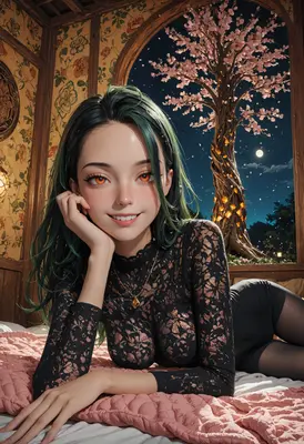 Serene Evening With A Beautiful Stranger
