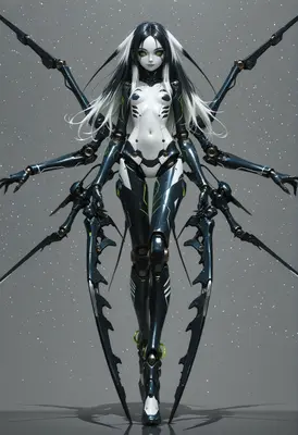 Cybernetic Arachnid Android Hybrid