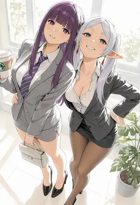 Office Colleagues Taking A Coffee Break