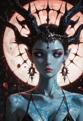 Goddess of the Crimson Moon