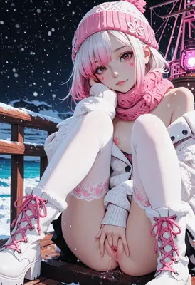 Winter Serenity in Pink