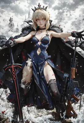 Battle Worn Queen of the Battlefield