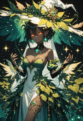 Enchanting Forest Elf Witch