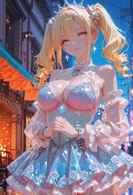 Radiant Princess in the Night City