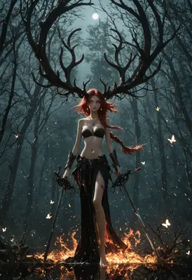Red Haired Warrior of the Forest