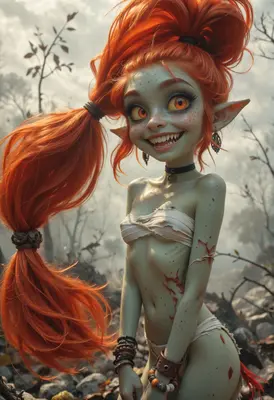 Fiery Mischief of the Forest Imp