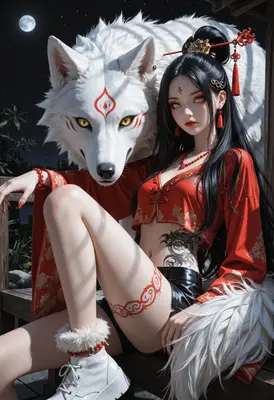 Guardian of the Lunar Wolf