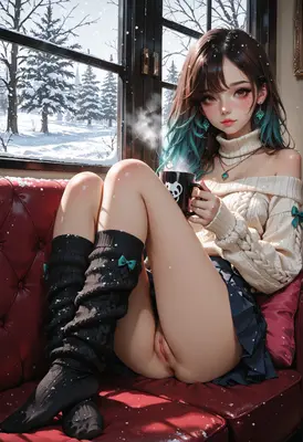 Cozy Winter Morning by the Window