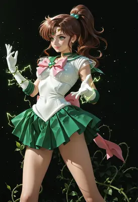 Sailor Jupiter Summoning Nature Energy