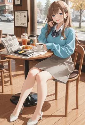 A Relaxing Morning Coffee Break