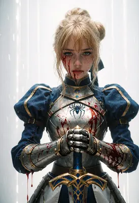 Bloodstained Knight in Shining Armor