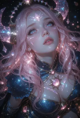 Celestial Guardian of the Starlit Void