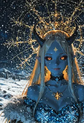 Snow Queen of the Winter Realm