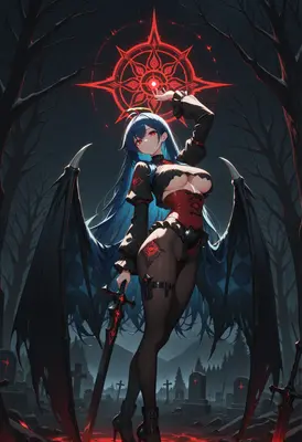 Demon Queen of the Dark Cemetery